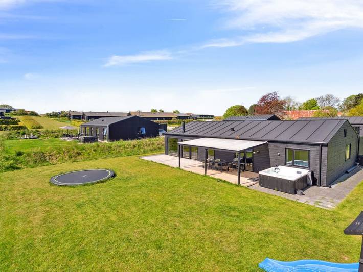 Ferienhaus mit Meerblick für 8 Personen, mit Terrasse und Sauna, mit Haustier in Kelstrup Strand