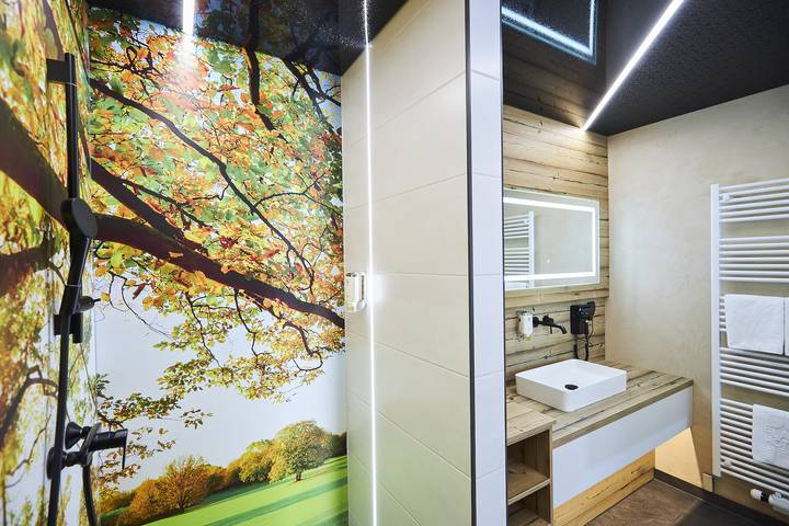 Ganze Ferienwohnung, Flair Waldhotel-Restaurant Mellestollen - Ferienwohnung in Saalfeld, Saalfeld/Saale