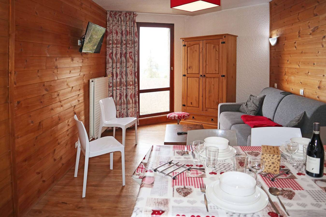 Appartement de vacances entier, Appartement pour 8 personnes cœur de station in Les Orres, Parc national des Écrins