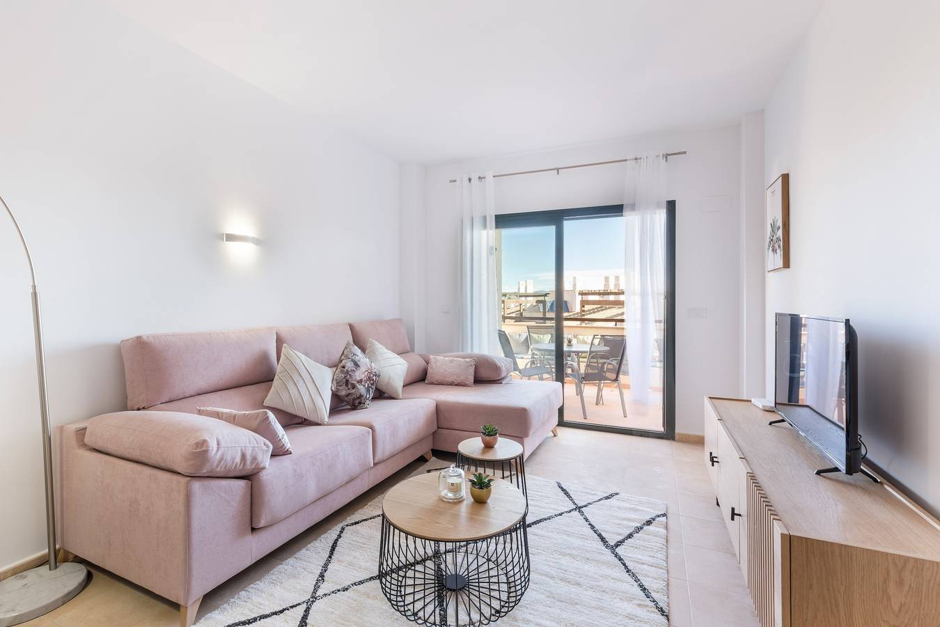 Hel leilighet, Ferieleilighet for 4 personer med barnebasseng in Hacienda del alamo, Fuente Alamo de Murcia