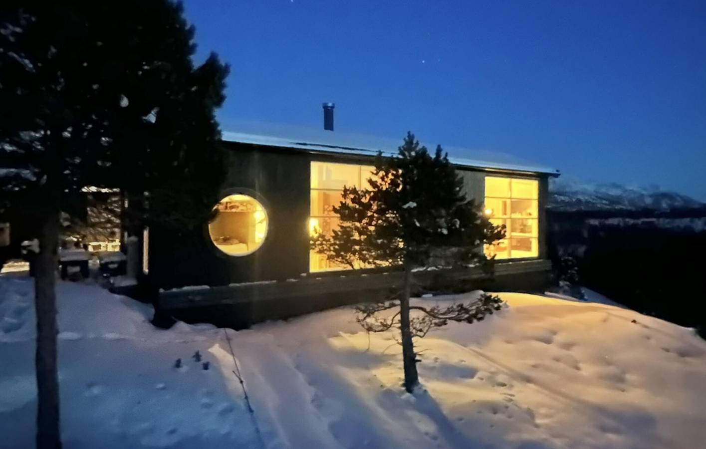 Maison de vacances pour 6 personnes avec terrasse in Ballangen