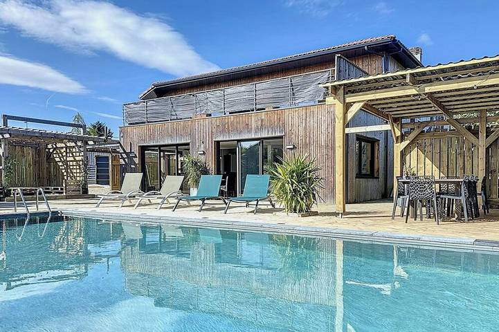 Maison de vacances pour 14 personnes, avec balcon et jardin - 1