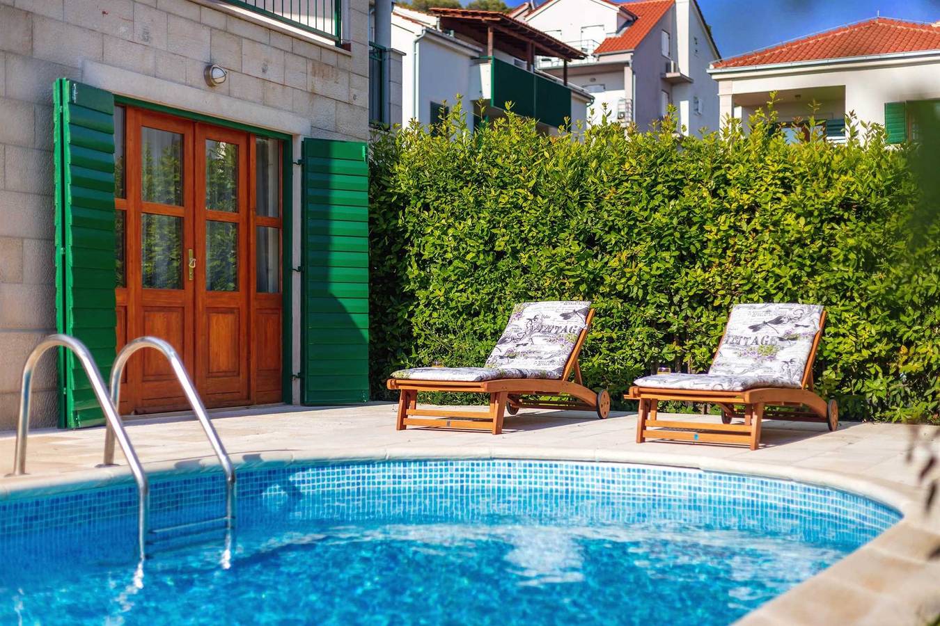 Villa Liza with private pool near the beach in Majerovica, Hvar City