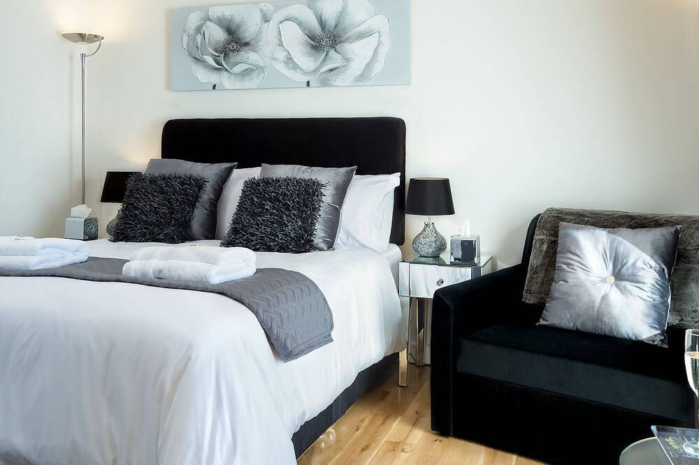 Ganze Wohnung, Architekt Designed 5-Sterne-Luxus-Suite mit zwei Schlafzimmern in Torquay, Torbay