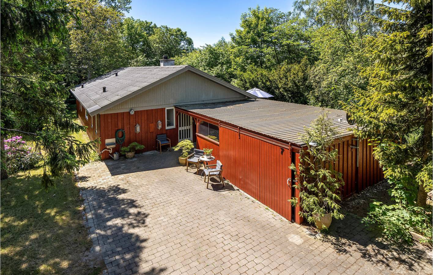 Ferienhaus für 6 Personen mit Terrasse in Strøby, Stevns und Umgebung