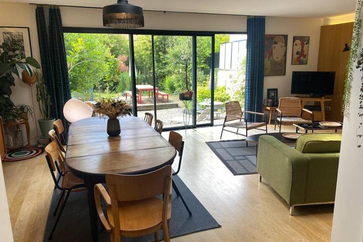 Maison de vacances pour 4 personnes, avec jardin