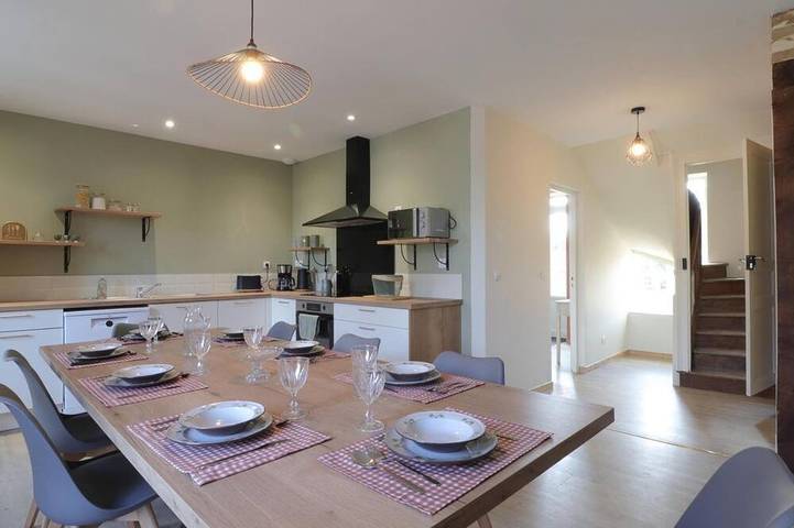 Gîte pour 7 personnes, avec jardin