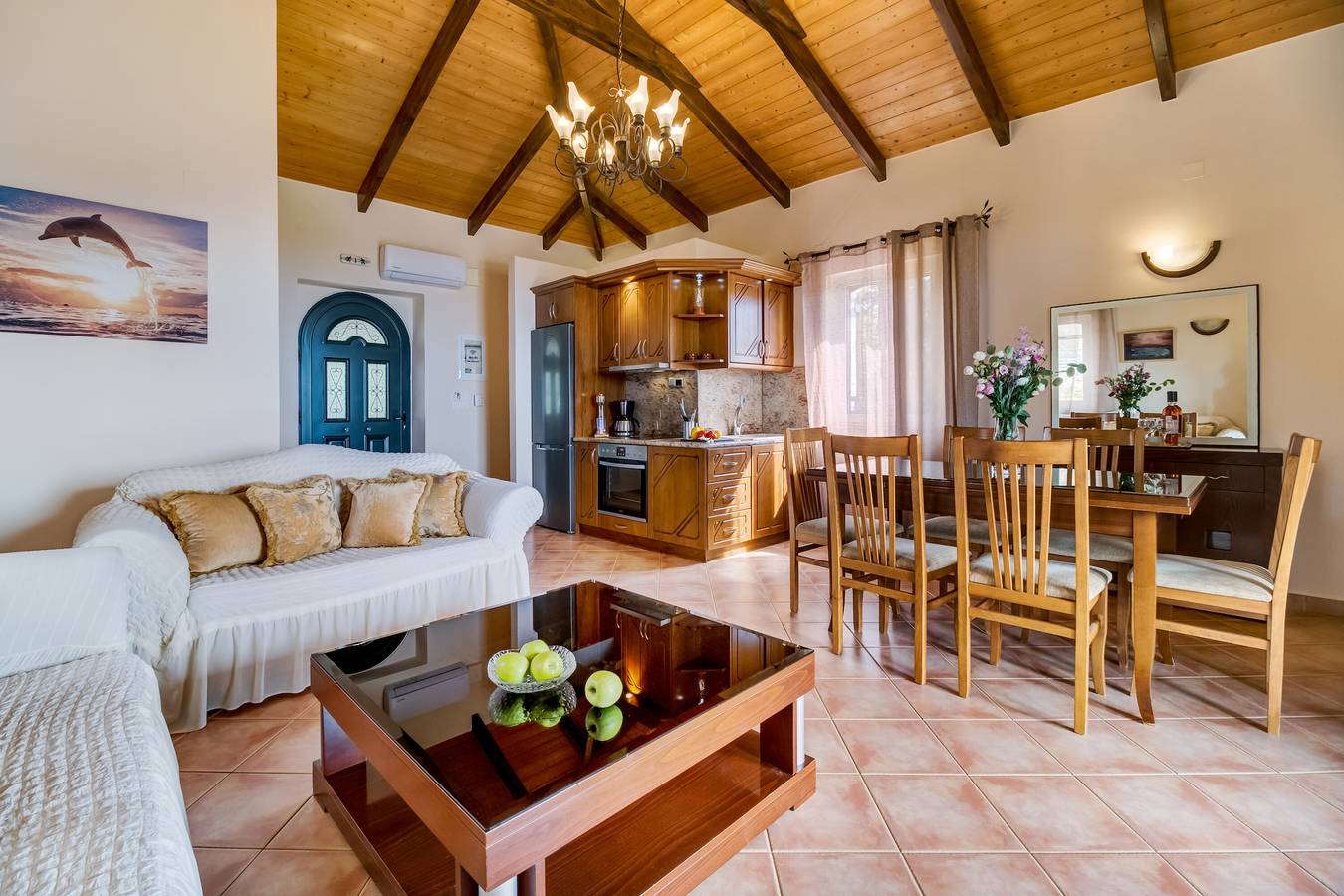 Villa "Evelyn" with Sea View, Private Pool & Wi-Fi in Greece