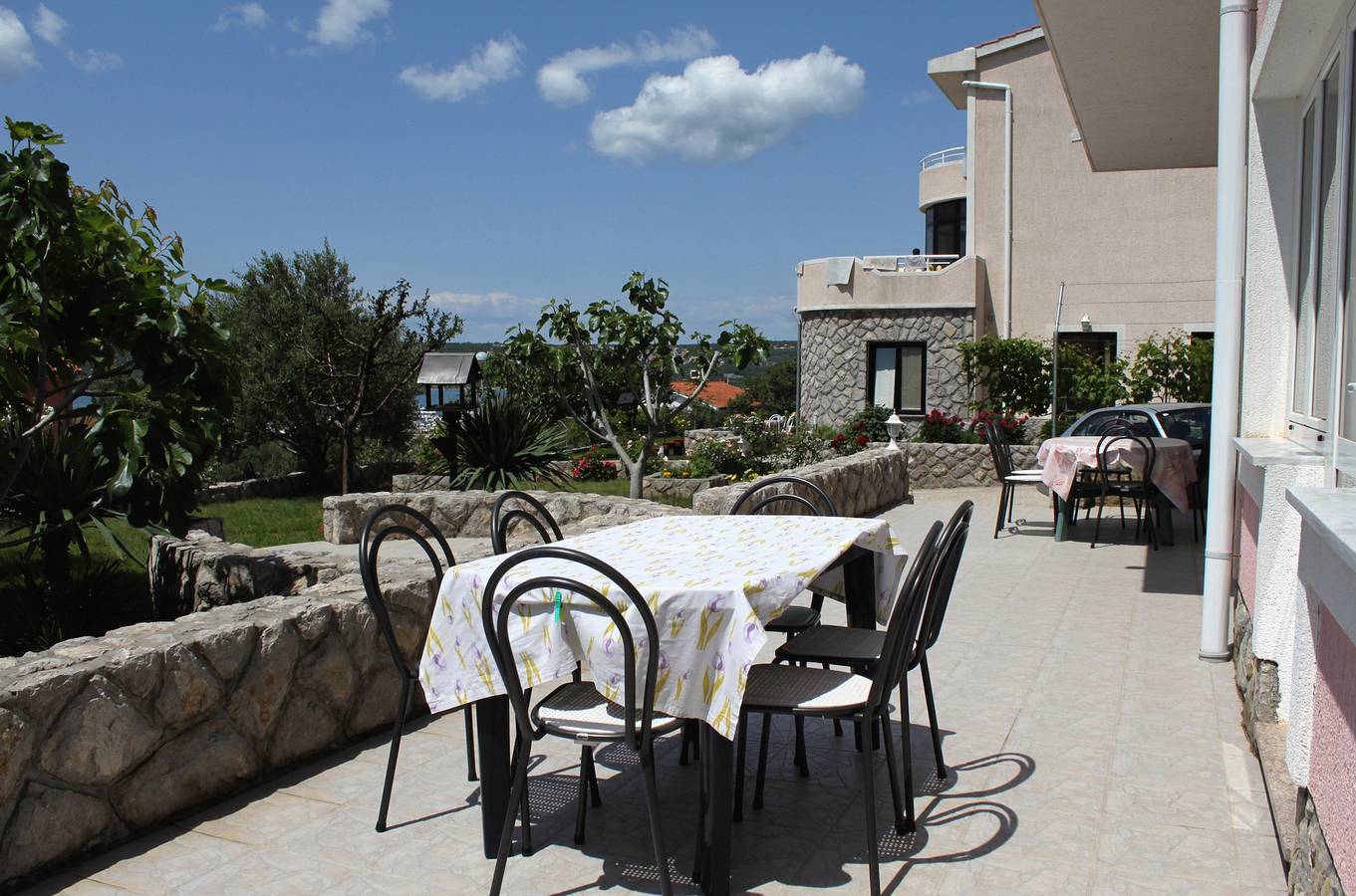 Geheel appartement, Tweekamerappartement met terras en uitzicht op zee Punat, Krk A-5343-d in Punat, Krk