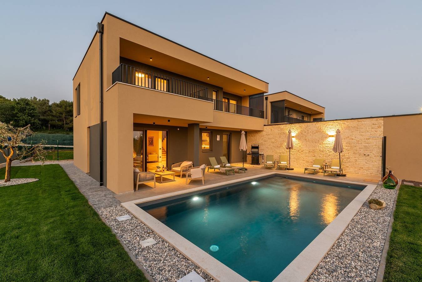 Villa voor 6 personen met zwembad in Novigrad, Regio Umag