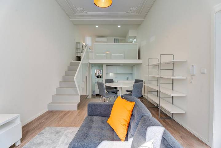 Apartamento para 2 personas, con vistas y balcón en Braga