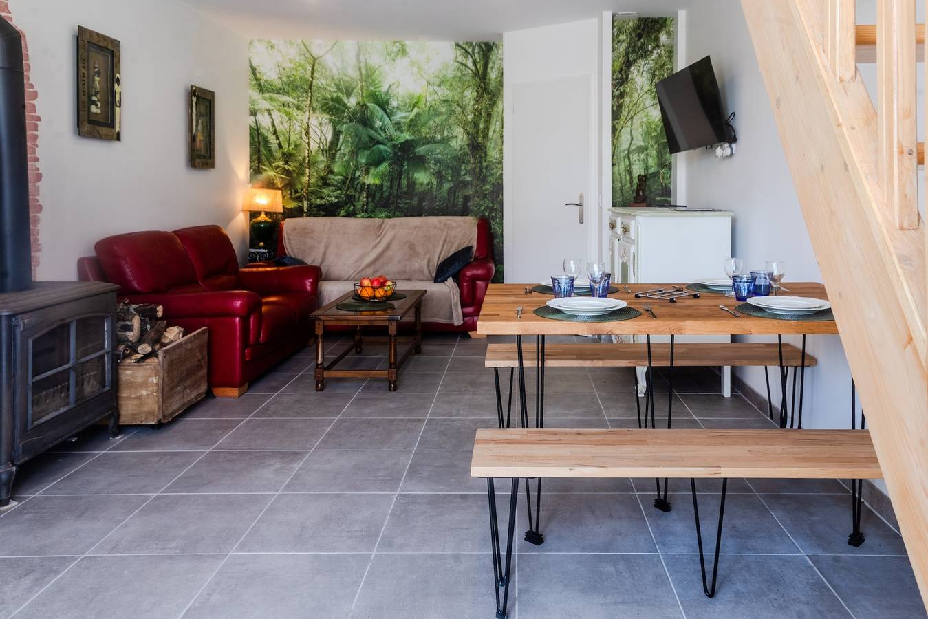 Le Luna mit privater Terrasse und Wlan in Vindelle, Charente