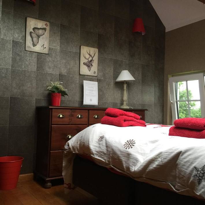 Cottage pour 2 personnes, avec vue et jardin, adapté aux familles dans Arlon