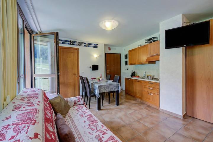 Ganze Wohnung, La Marmotta Ski in/ski out - Studio with Terrace in Bardonecchia, Turin Provinz