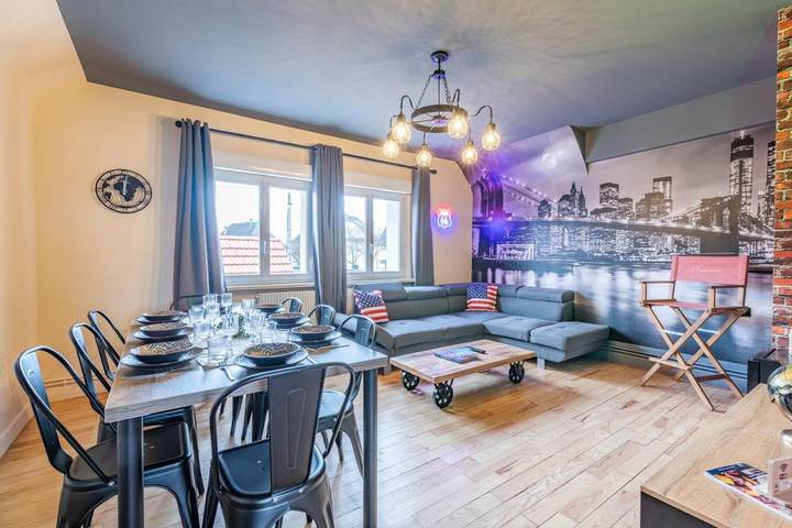 Gîte pour 8 personnes, avec sauna et jacuzzi, animaux acceptés à Drusenheim