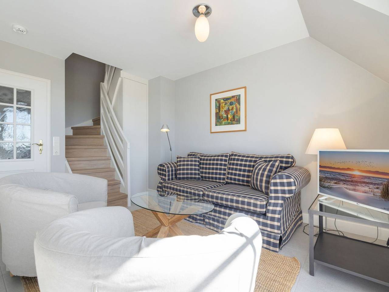 Ganze Ferienwohnung, Schütze Og - Wohnung im Obergeschoss mit freiem Blick über die Heide zum Wattenmeer in Munkmarsch, Sylt (Gemeinde)