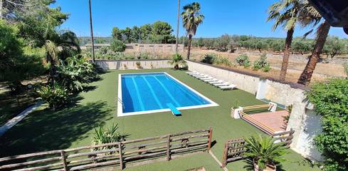 Villa pour 10 personnes, avec jardin, animaux acceptés dans les Pouilles