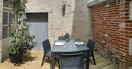 Cottage pour 2 personnes, avec jardin à Blois