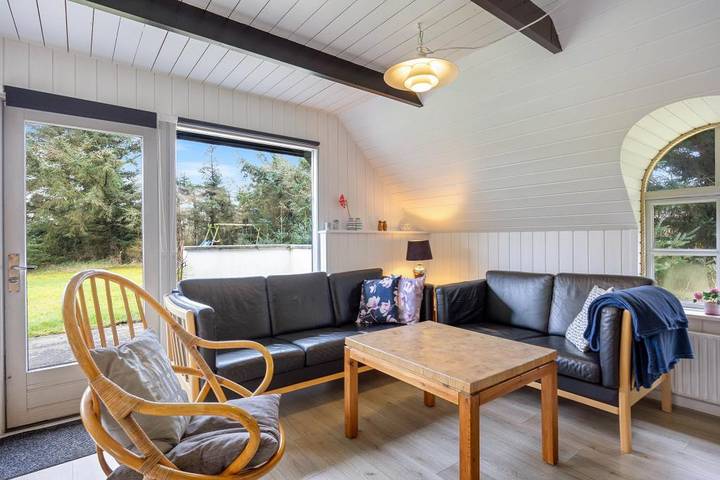Gemütliches Haus mit Kamin und Reetdach in Skodbjerge, Haurvig