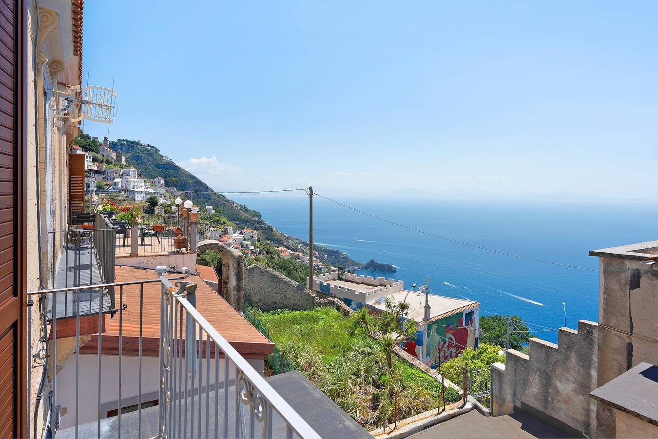 Casa vacacional 'La Casa Di Annarella' con vistas al mar, Wi-Fi y aire acondicionado in San Michele (Salerno), Costa Amalfitana