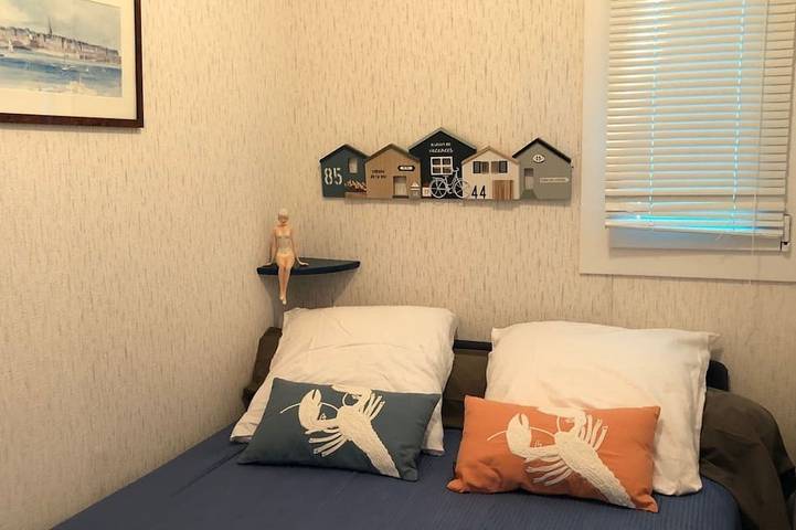 Ganze Wohnung, Studio Cabine Avec Terrasse et vue Imprenable sur L'entrée du Port in Gruissan (Ville), Gruissan