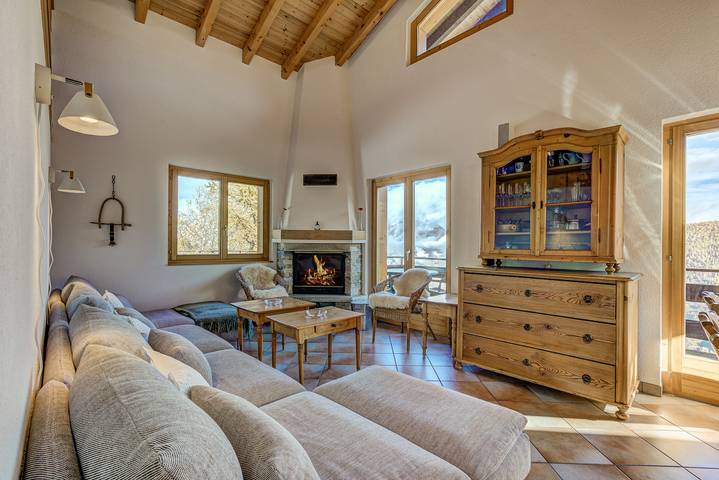 Gîte pour 8 personnes, avec balcon, adapté aux familles à Riddes - 2