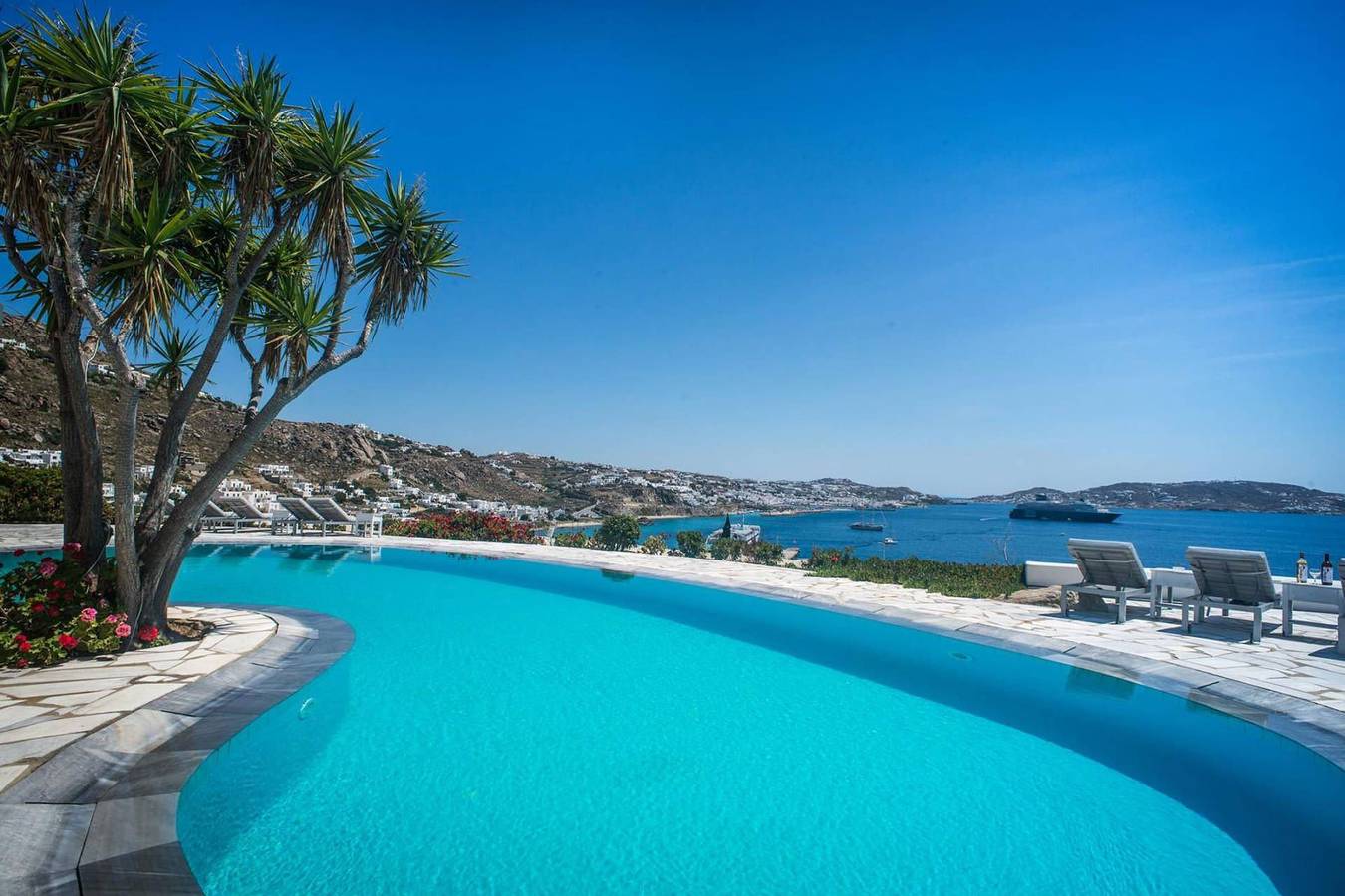 Villa für 4 Personen mit Terrasse in Agios Stefanos, Mykonos