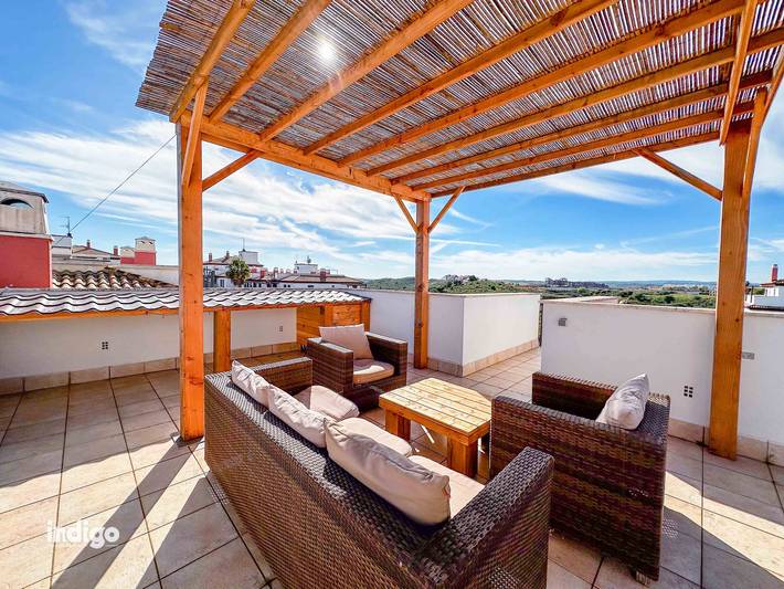 Casa de férias para 4 pessoas, com Varanda e Terraço e ainda Piscina infantil em Urbanizacion Costa Esuri
