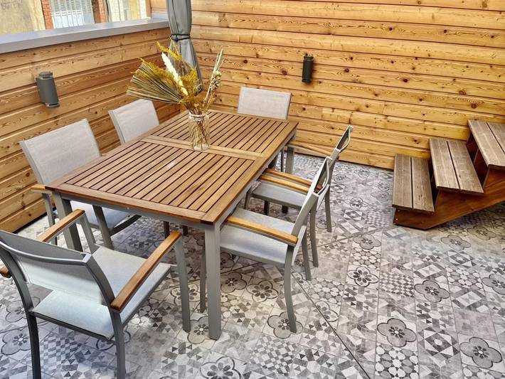 Gîte pour 11 personnes, avec terrasse, animaux acceptés dans Verzenay