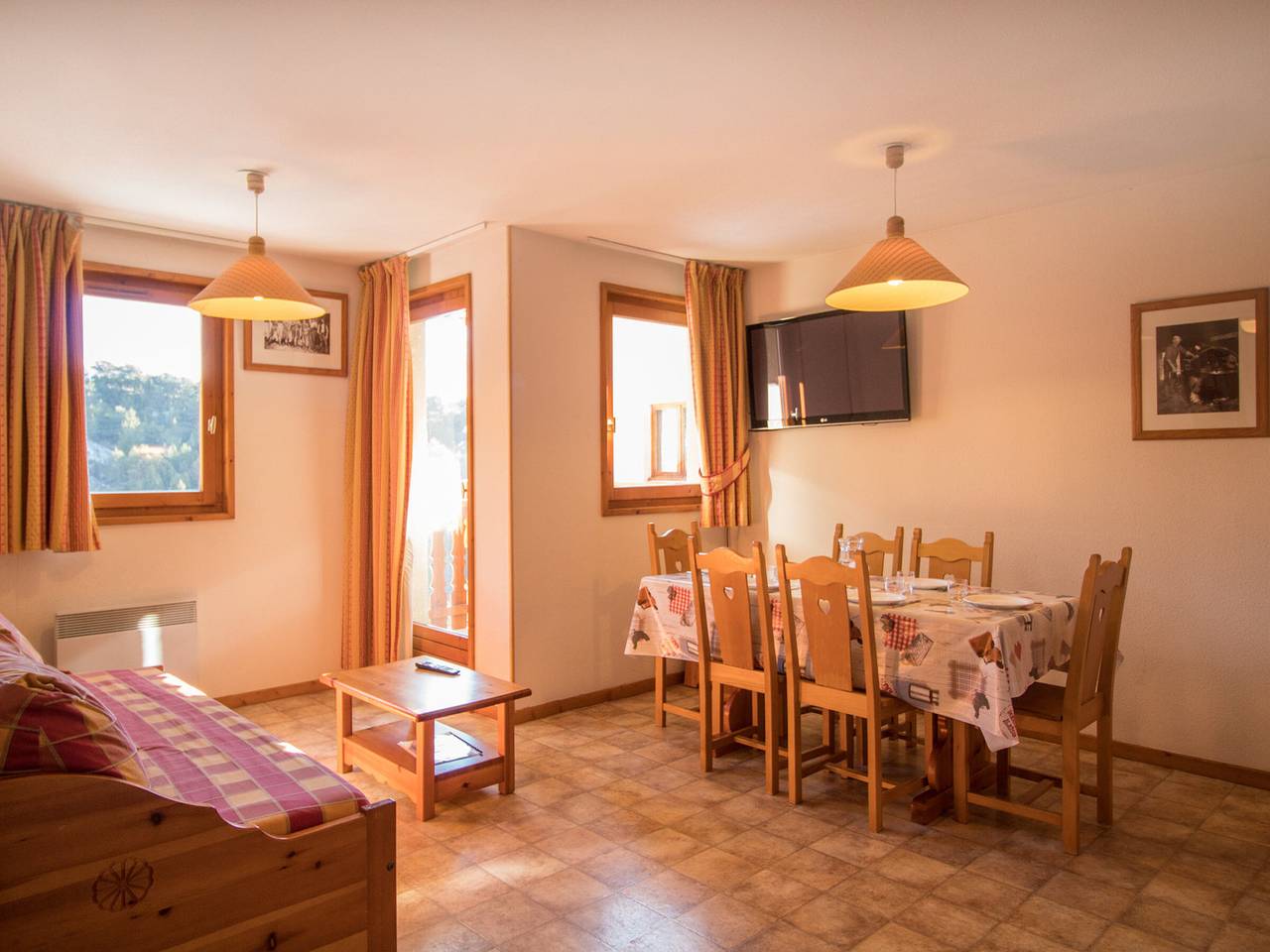 Appartement entier, Appartement confortable 6 pers, proche navettes, à Aussois in Aussois, Région de Saint-Jean-de-Maurienne