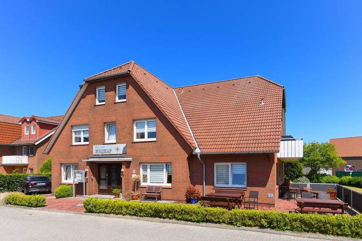B&B für 2 Personen, mit Terrasse und Garten sowie Sauna und Ausblick in Bensersiel