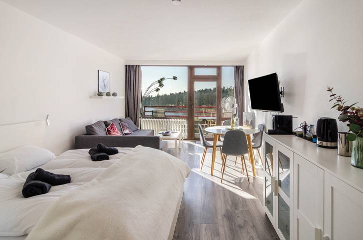 Ferienwohnung für 3 Personen, mit Seeblick und Balkon im Harz - 4