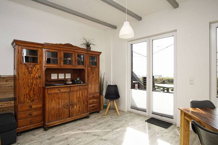 Ganze Wohnung, Naturnah, mit Terrasse, Garten und Meerblick - Ferienwohnung auf dem Teschenberg in Middelhagen, Mönchgut