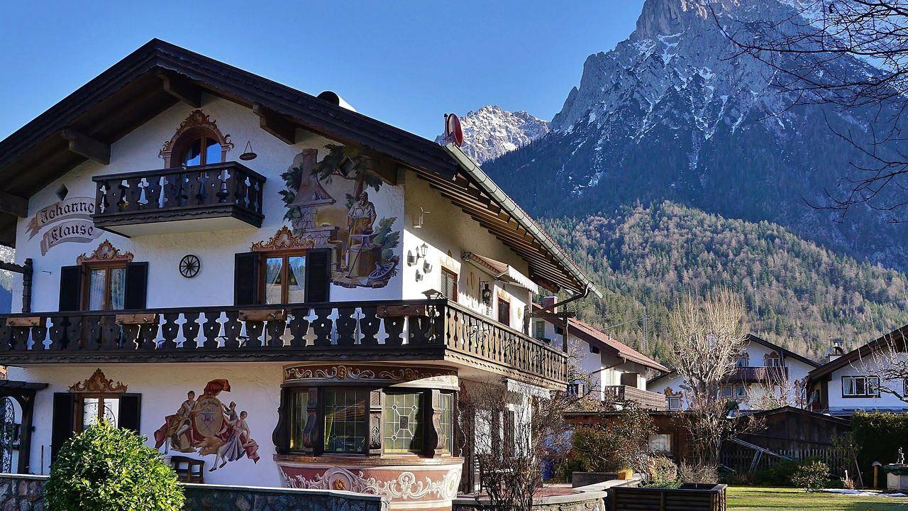 Appartement de vacances entier, Appartement de vacances pour 2 personnes avec balcon in Mittenwald, Alpes bavaroises