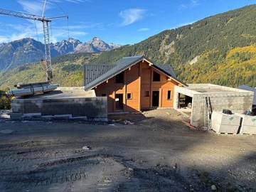 Chalet pour 14 personnes, avec jardin et vue à Saint-François-Longchamp