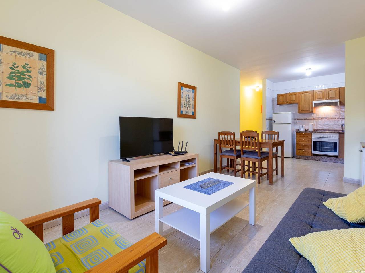 Ganze Ferienwohnung, 2B Wohnung Abrigos, Wifi und Balkon in Los Abrigos, Granadilla de Abona