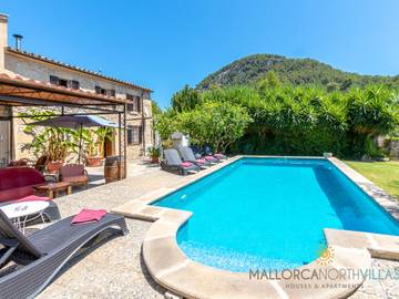 Chalet in Pollença, Serra de Tramuntana für 6 