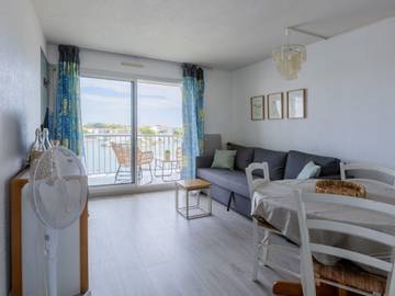 Gîte pour 6 personnes, avec piscine et balcon dans Aqualand (Cap d'Agde)