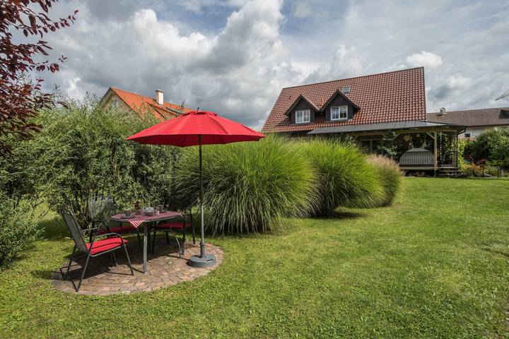 Gîte pour 3 personnes, avec jardin à Meckenbeuren