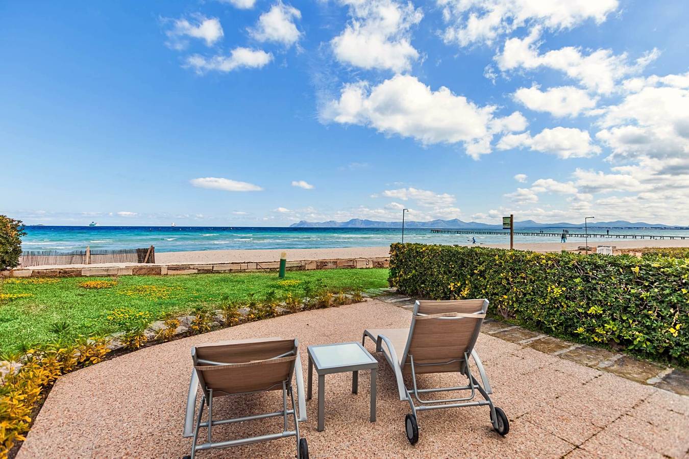 Beachfront Villa Socias Playa by Sealand Villas in Playa de Alcúdia, Mallorca Norte