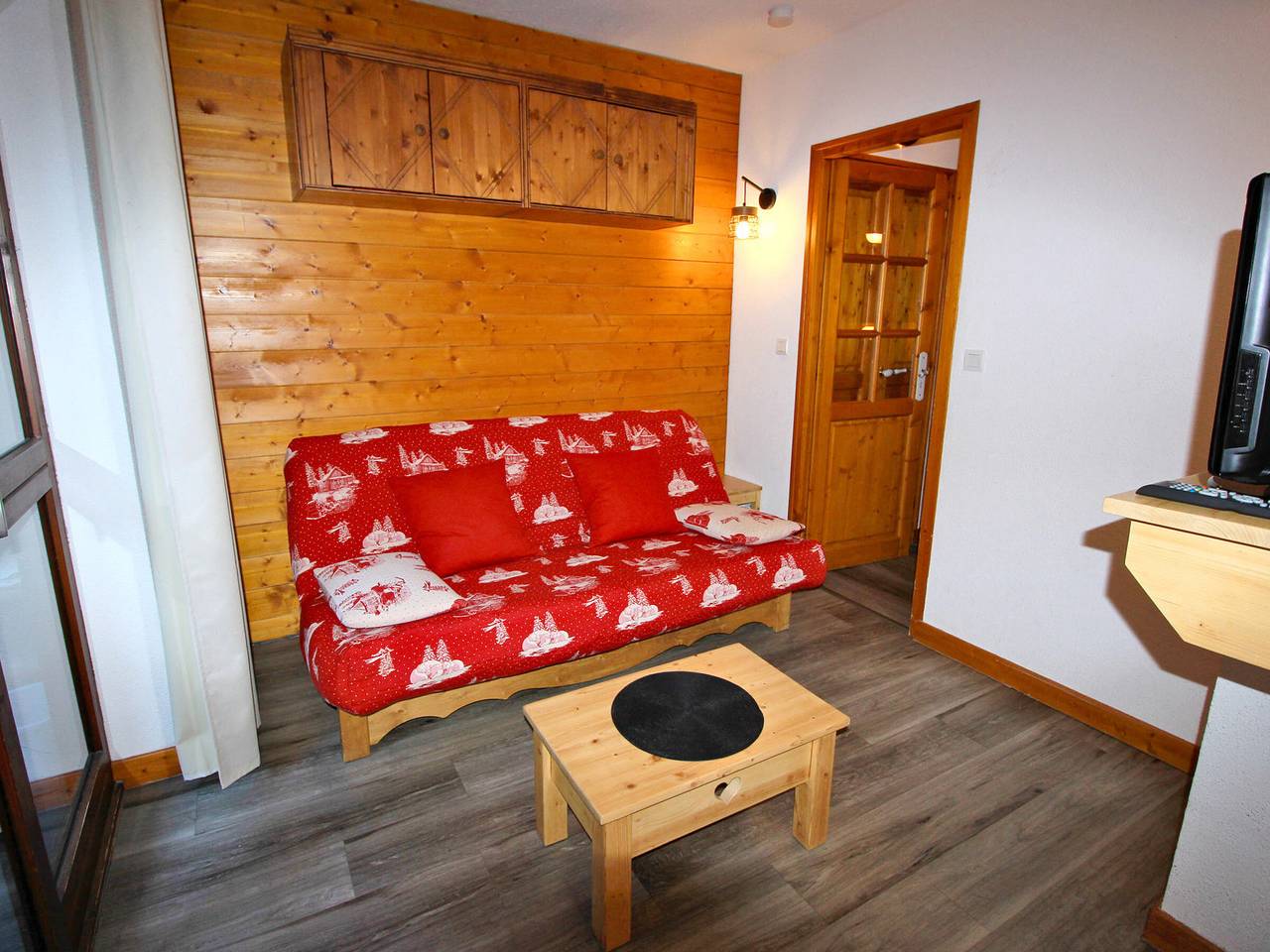 Estudio entero, Estudio cómodo y tranquilo - 4 pers. in La Norma, Villarodin-Bourget