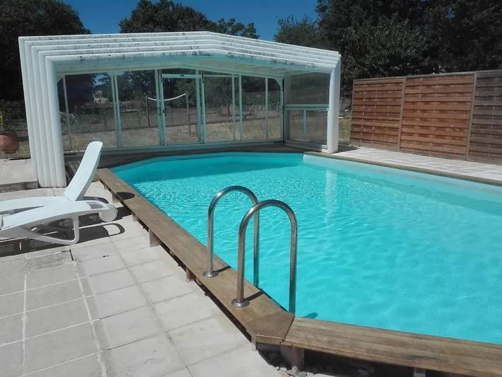 Appartement de vacances pour 2 personnes, avec piscine, animaux acceptés