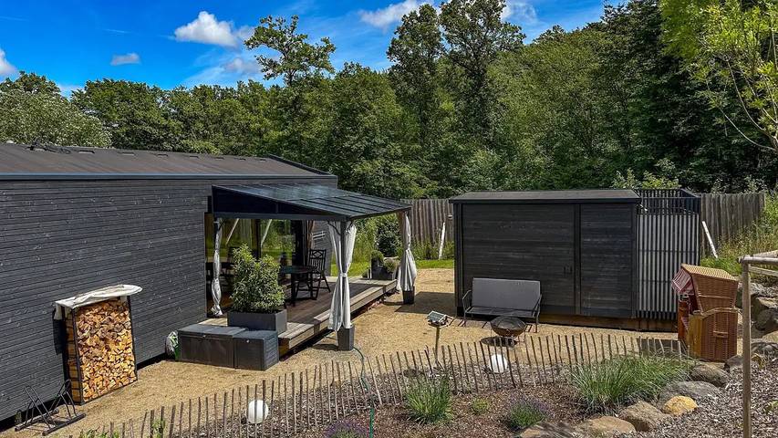 Ferienhaus für 2 Personen, mit Garten und Sauna