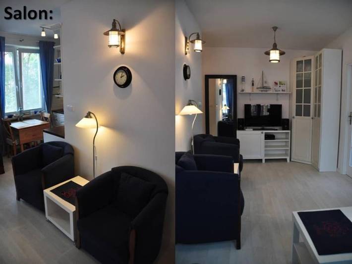 Apartament wakacyjny dla 4 osób, z Ogród w Jurata (Jastarnia)