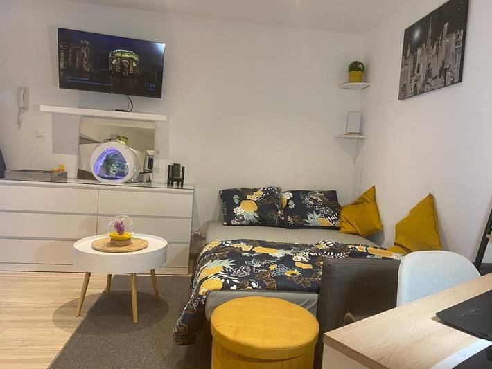 Gîte pour 2 personnes, avec Terrasse ainsi que Jardin et Vue dans Marquette-lez-Lille