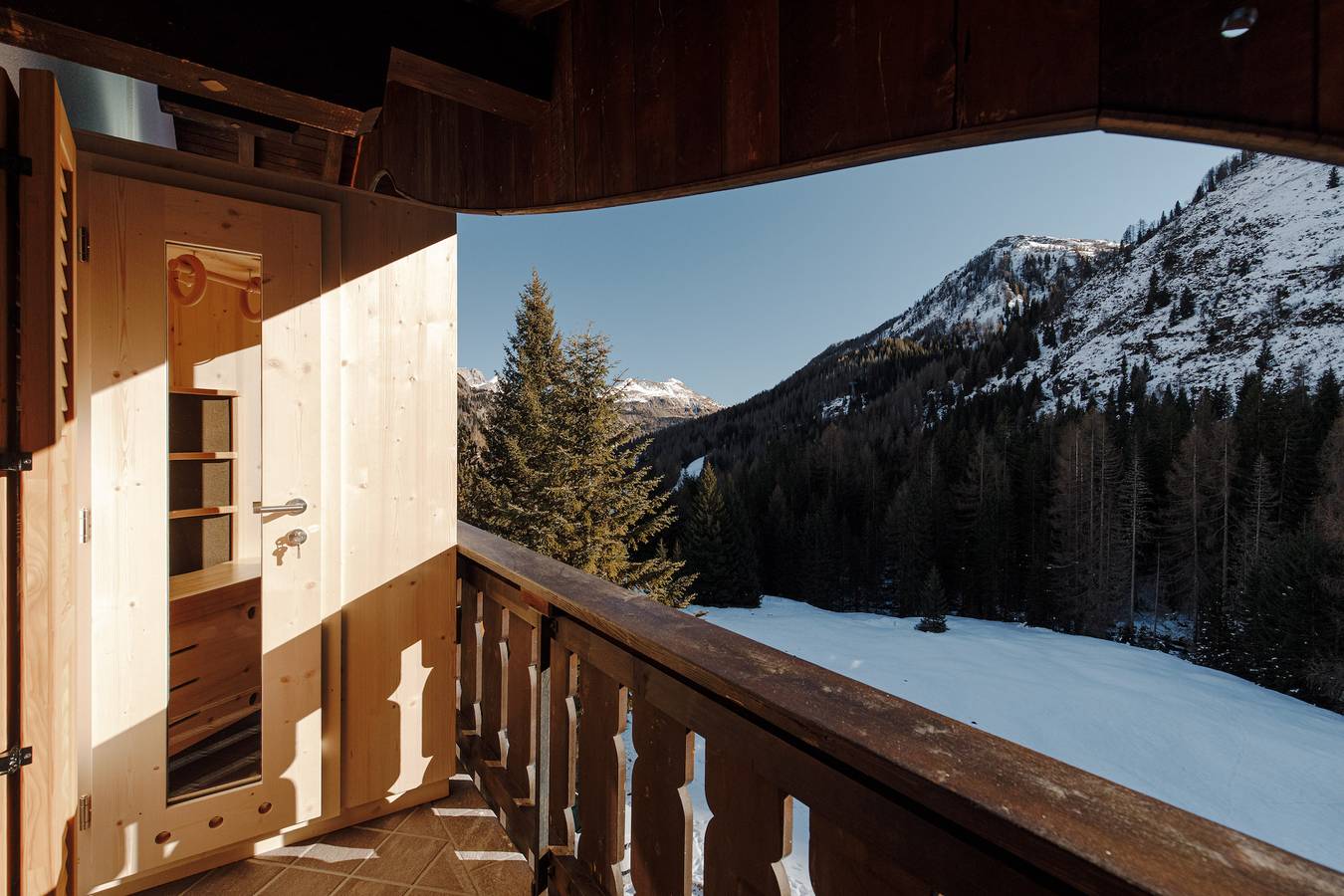 Ganze Wohnung, Sas Ciapel with private bio sauna in Buchenstein, Dolomiti Superski