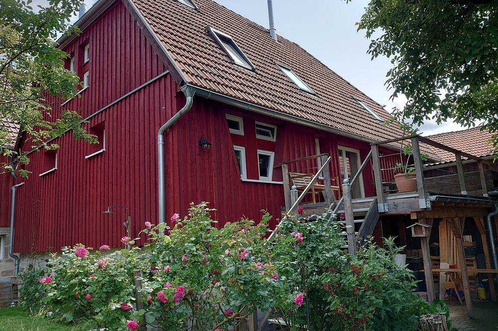 Aussergewöhnliche Ferienwohnung in ausgebauter Scheune im Naturpark Stromberg in Sachsenheim, Kraichgau