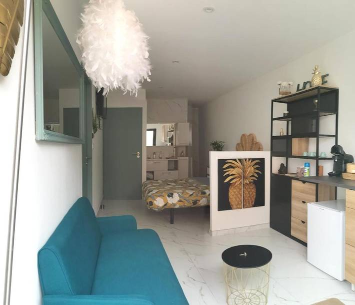 Appartement de vacances pour 2 personnes, avec Terrasse et Jardin