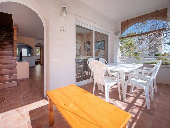 Location de vacances pour 8 personnes, avec bassin pour enfant ainsi que balcon et piscine dans Platja de Calafell - 3