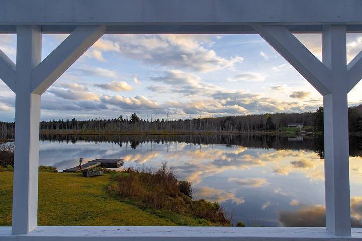 Vacation house for 4 people, with terrace and yard in Catskill Mountains